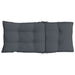 Highback Chair Cushions 6 Pcs Anthracite Oxford Fabric