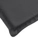 Highback Chair Cushions 6 Pcs Melange Anthracite 120x50x4