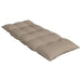 Highback Chair Cushions 6 Pcs Taupe Oxford Fabric Tiilxn