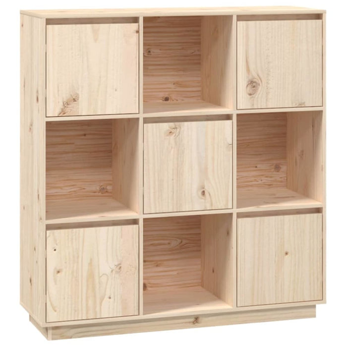 Highboard 110.5x35x117 Cm Solid Wood Pine Noatlk
