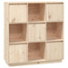 Highboard 110.5x35x117 Cm Solid Wood Pine Noatlk