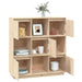Highboard 110.5x35x117 Cm Solid Wood Pine Noatlk