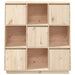 Highboard 110.5x35x117 Cm Solid Wood Pine Noatlk