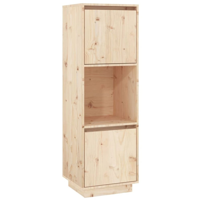 Highboard 38x35x117 Cm Solid Wood Pine Noatpk