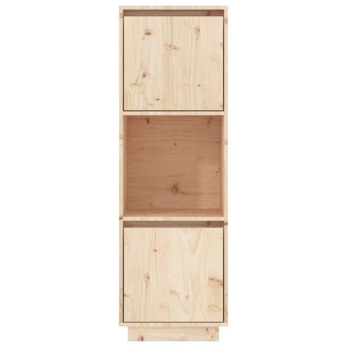 Highboard 38x35x117 Cm Solid Wood Pine Noatpk