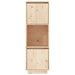 Highboard 38x35x117 Cm Solid Wood Pine Noatpk