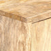 Highboard 80x30x100 Cm Solid Mango Wood Xnpnli