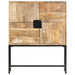 Highboard 80x30x100 Cm Solid Mango Wood Xnpnli