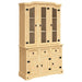 Highboard Corona Honey 112x43x196 Cm Solid Wood Pine Tppbnp