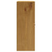 Top for Highboard with Glass Doors Flam Solid Wood Pine