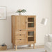 Highboard Otta 85x43x125 Cm Solid Wood Pine Tpotbl