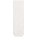 Highboard White 74x35x117 Cm Solid Wood Pine Noatlp