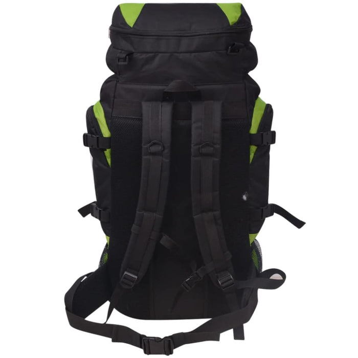 Hiking Backpack Xxl 75 l Black And Green Kooba