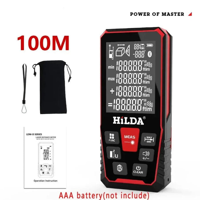 Hilda Laser Distance Rangefinder 50m 100m 120m
