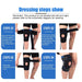 Hinged Knee Support Brace with Side Stabilizer & Eva Pads