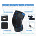 Hinged Knee Support Brace with Side Stabilizer & Eva Pads