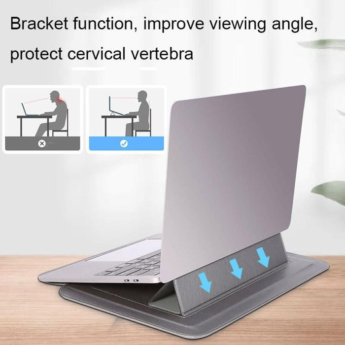 Hl0066 005 Multifunctional Stand Laptop Bag Size 13 Inches