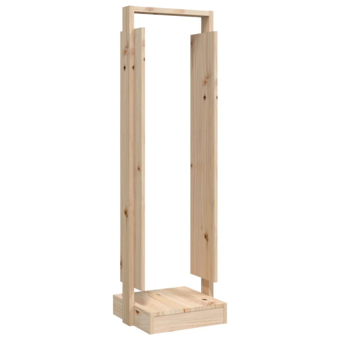 Log Holder 33.5x30x110 Cm Solid Wood Pine Nxxlxo