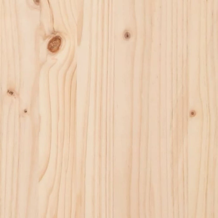 Log Holder 33.5x30x110 Cm Solid Wood Pine Nxxlxo