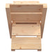 Log Holder 47x39.5x48 Cm Solid Wood Pine Nxxaai