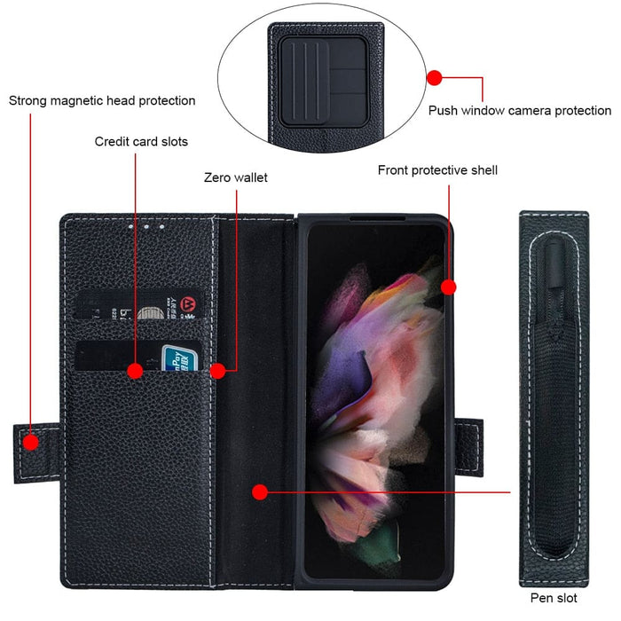 S Pen Holder Case Compatible for Galaxy Fold 4 Fold4