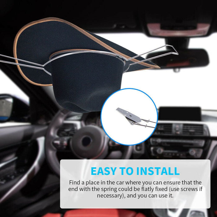 Car Hat Holder Saver Spring Steel Load Cover Riding Helmet