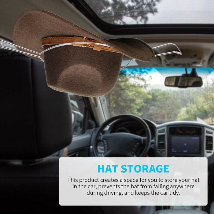 Car Hat Holder Saver Spring Steel Load Cover Riding Helmet