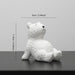 Home Decor Ceramic Bear Figurines for Interior Modern