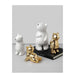 Home Decor Ceramic Bear Figurines for Interior Modern
