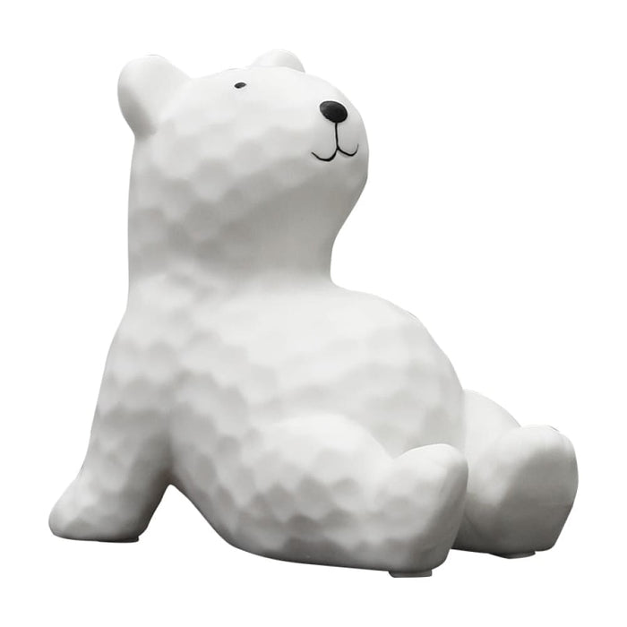 Home Decor Ceramic Bear Figurines for Interior Modern