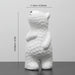Home Decor Ceramic Bear Figurines for Interior Modern
