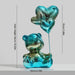 Home Decor Love Bear Figurine Modern Resin Animal Figurines