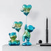 Home Decor Love Bear Figurine Modern Resin Animal Figurines