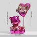 Home Decor Love Bear Figurine Modern Resin Animal Figurines