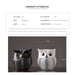 Home Decorations Owl Resin Statue Style Figurines