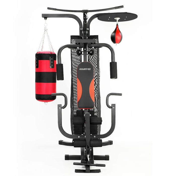 Home Gym Multi Station With Boxing Punching Bag Speed Ball