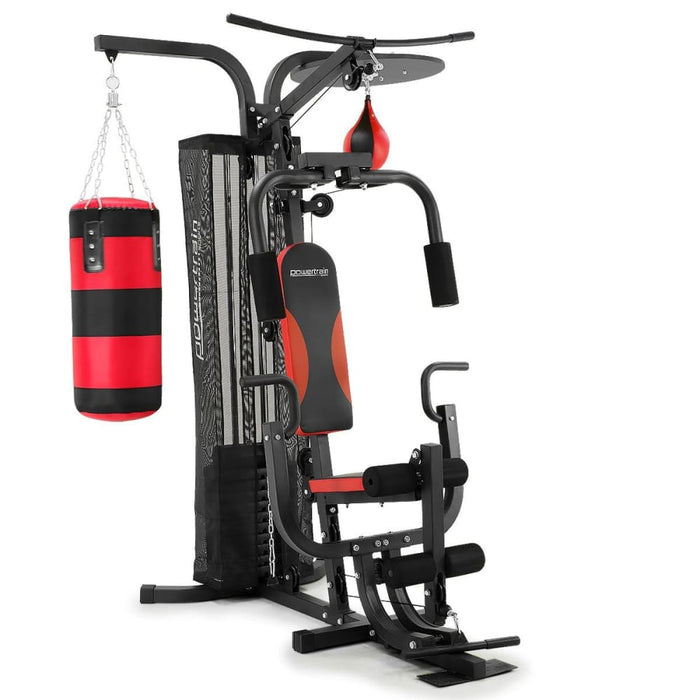 Home Gym Multi Station With Boxing Punching Bag Speed Ball