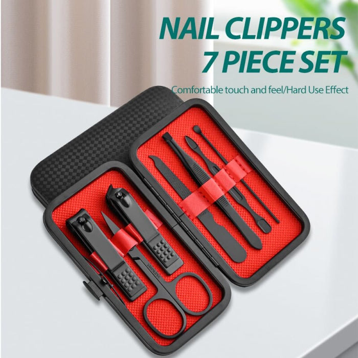 Home Nail Clipper 7piece Set Large Opening Manicure Tool