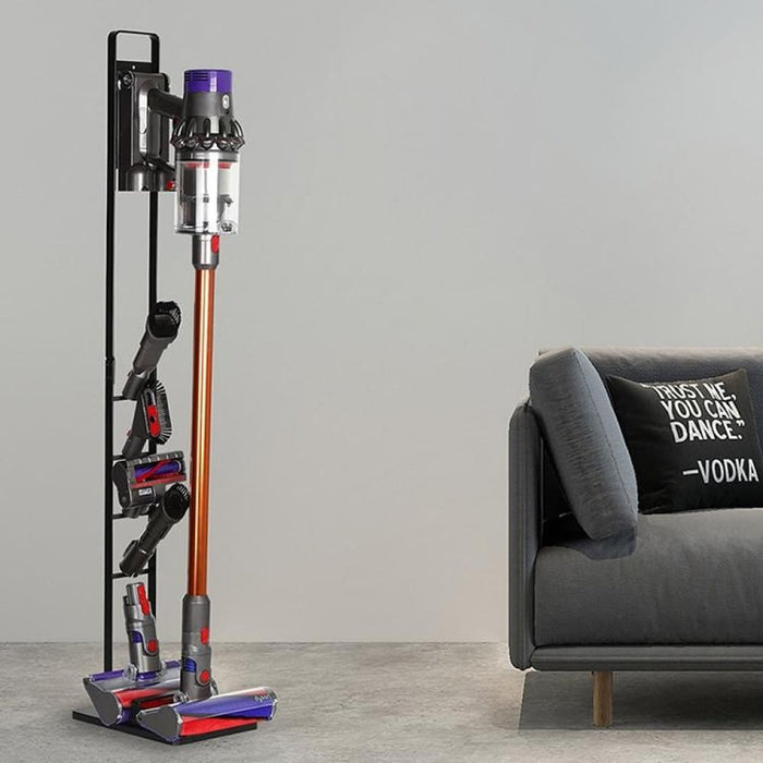 Home Vacuum Cleaner Hanger Storage Rack Free Punching