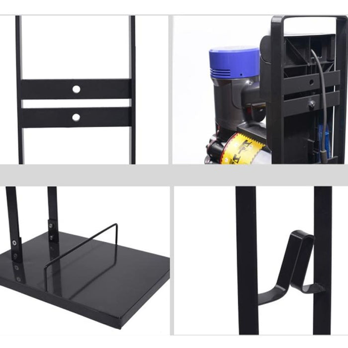 Home Vacuum Cleaner Hanger Storage Rack Free Punching