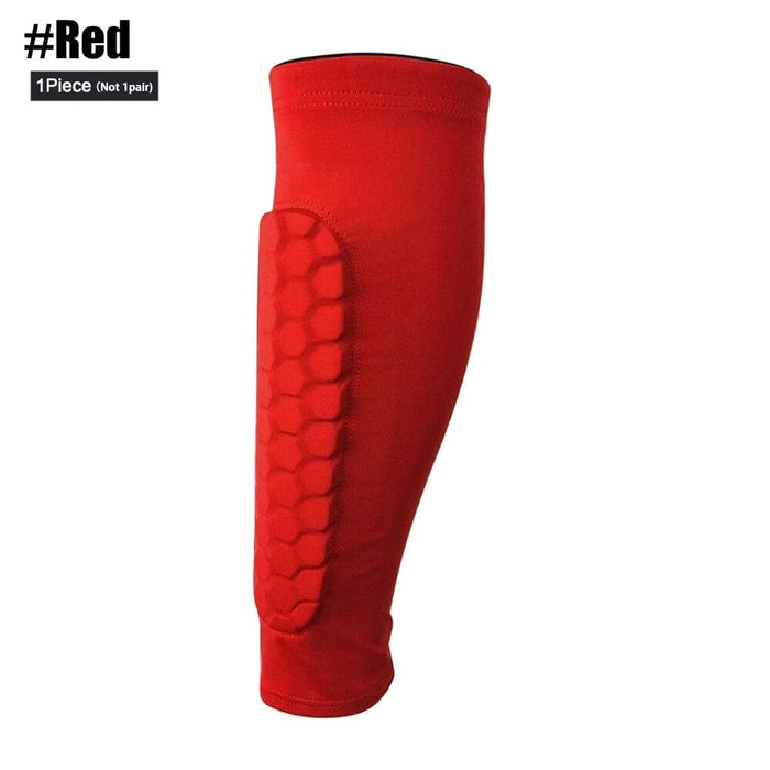 Honeycomb Shin Leg Sleeves Protective Guards for Soccer