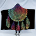 Hooded Blanket For Adults Mandala Dreamcatcher Sherpa