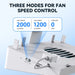 Horizonal Base Cooling Fan For Oled Dock Compatible
