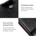 Horizontal Cowhide Leather Rfid Wallet For Ladies