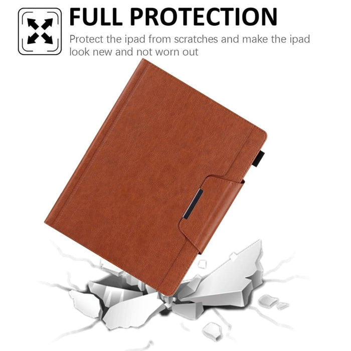 Horizontal Flip Leather Tablet Case With Holder Card Slot