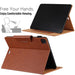 Horizontal Flip Leather Tablet Case With Holder Card Slot