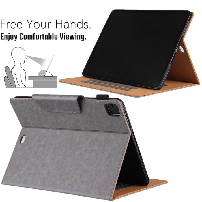 Horizontal Flip Leather Tablet Case With Holder Card Slot