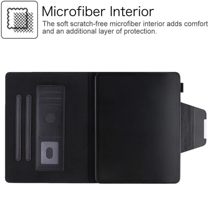 Horizontal Flip Leather Tablet Case With Holder Card Slot