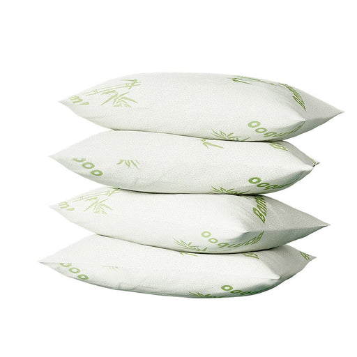 Hotel Pillow Bed Pillows 4 Pack Family Soft Medium Firm