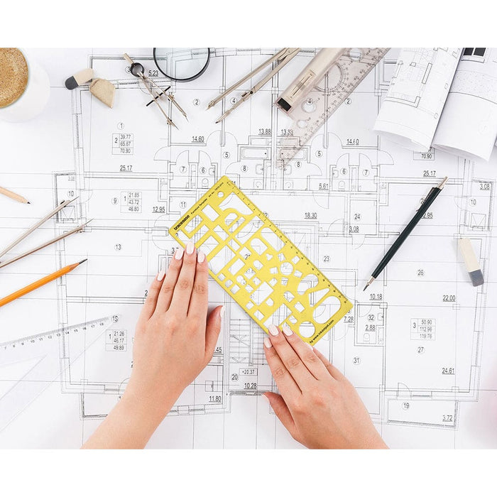 House Interior Floor Plan Design and Furniture Templates